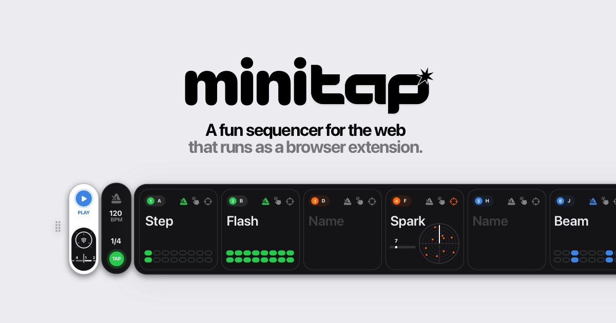 MiniTAP - Web Sequencer